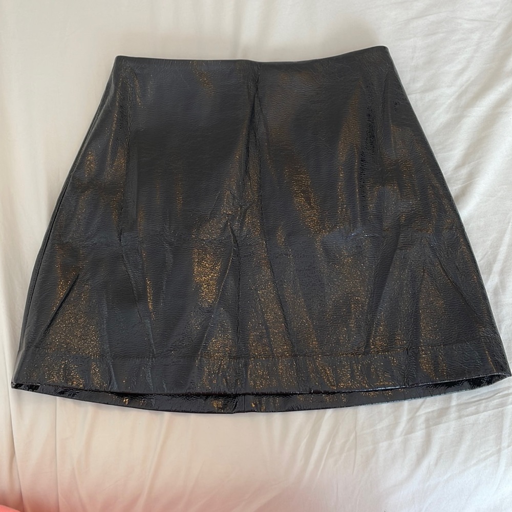 Express Pleather Skirt